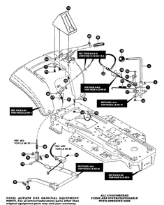 Part Location Diagram of 121222 Simplicity Axle, Rear